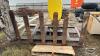 HYDRAUX MFG FORK LIFT PUSHER ATTACHMENT - 2
