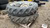 (2) POWER MARK 11.2-36 TIRES ON RIMS - 2