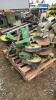 (12) JOHN DEERE SINGLE DISC FERTILIZER OPENERS