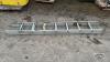 SMALL ALUMINUM EXTENSION LADDER - 2