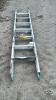 SMALL ALUMINUM EXTENSION LADDER - 3