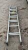 SMALL ALUMINUM EXTENSION LADDER - 4