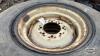 (4) WAGON TIRES 10R20 ON 8 BOLT RIMS - 3