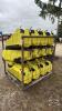 (12) JOHN DEERE 3 BU. SEED HOPPERS