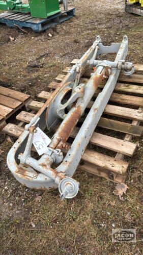 MASSEY HARRIS MUSTANG FRONT AXLE & FRAME