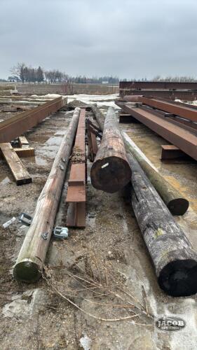 (3) HYDRO POLES