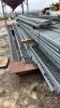 QUANTITY OF 9IN WIDE GALVANIZED GRATING - 2