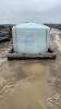 1500 GALLON POLY TANK ON FRAME