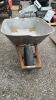 ALUMINUM WHEEL BARROW WITH REPAIRS - 4