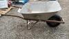 ALUMINUM WHEEL BARROW WITH REPAIRS - 5