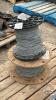 (2) PARTIAL SPOOLS OF ELECTRIC FENCE WIRE