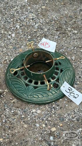 CAST IRON CHRISTMAS TREE STAND
