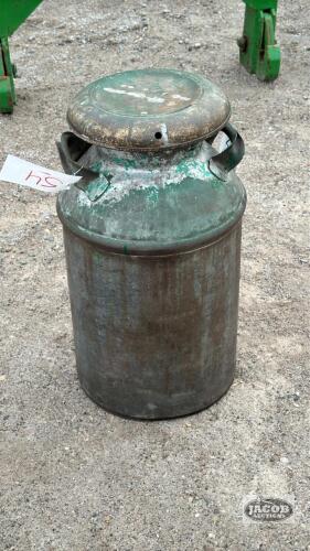 SILVER WOODS MILK CAN
