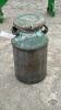 SILVER WOODS MILK CAN