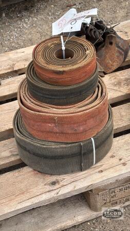 (4) FLAT BELTS