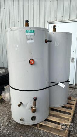 (2) A.O. SMITH 119 US GAL INSULATED WATER TANKS
