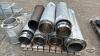 6 LENGTHS OF INSULATED STOVE PIPE - 5