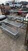 4 TIER GALVANIZED PLANT STAND - 3