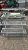 4 TIER GALVANIZED PLANT STAND - 4