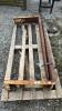 (2) HEAVY DUTY 60IN PALLET FORKS