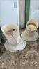 (2) POLY SILO CONES - 2