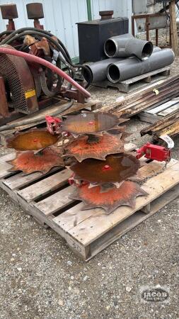 (4) KONGSKILDE ROLLING COULTERS