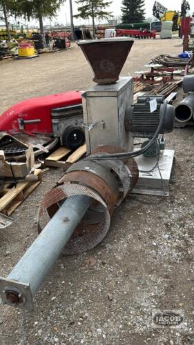 A.T FERRELL CO. HIGH MOISTURE CORN MILL WITH AUGER