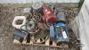 ASSORTED SINGLE PHASE MOTOR & PULLEY LOT - 3