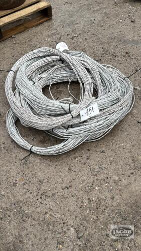 QUANTITY OF NYLON ELECTRIC FENCE WIRE