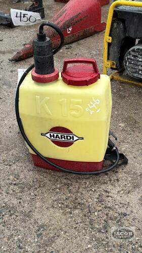 HARDI BACKPACK SPRAYER