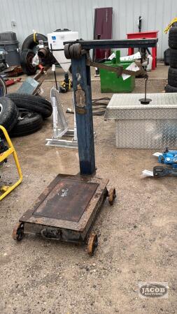 GURNEY PLATFORM SCALE WITH WEIGHTS