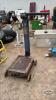 GURNEY PLATFORM SCALE WITH WEIGHTS