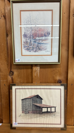 2 Framed Prints -See Notes