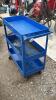 WESTWARD 3 SHELF SHOP CART - 2