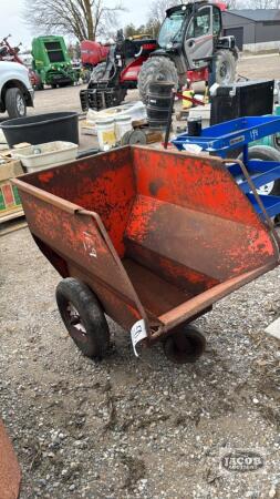 METAL FEED CART