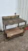 ROLLING METAL BENCH