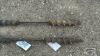 (2) CASE IH 1200 CORN PLANTER FERTILIZER AUGERS - 2