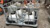 CRATE WITH 4 HIGH PRESSURE SODIUM BAY LIGHTS - 2