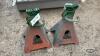 (2) POWER FIST HEAVY DUTY AXLE STANDS - 2
