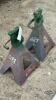 (2) POWER FIST HEAVY DUTY AXLE STANDS - 4