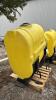 (2) DEMCO 200GAL SADDLE TANKS WITH MOUNTING FRAMES - 6