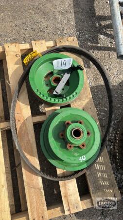 FRONT BEATER DRIVE FOR JOHN DEERE ROTOR