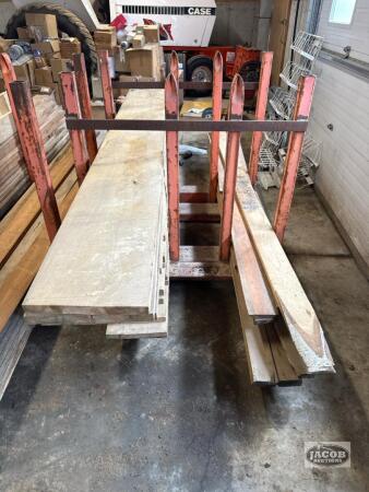 Assorted skid of barn boards