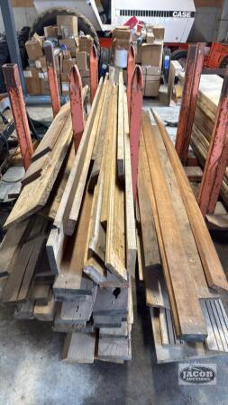 Assorted skid of barn boards