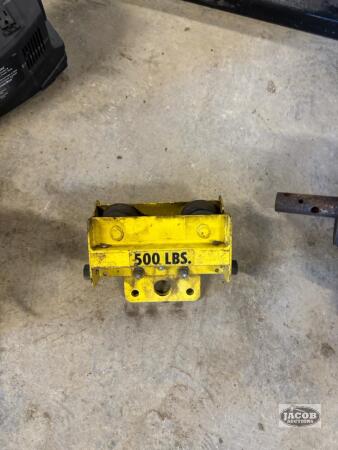 Overhead wheel dolley