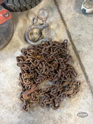 2 chains 2 clevis