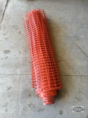 Roll of snow fence