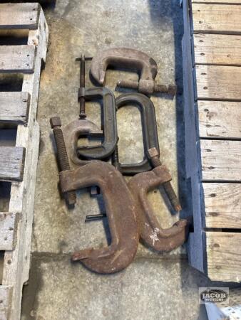 Misc C clamps