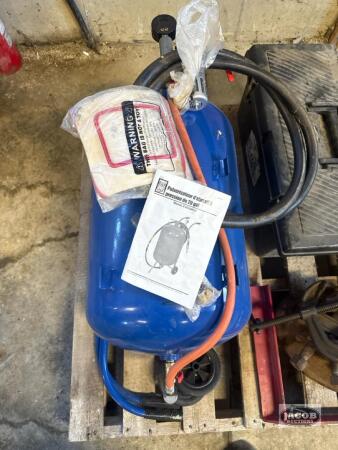 Unused sandblaster
