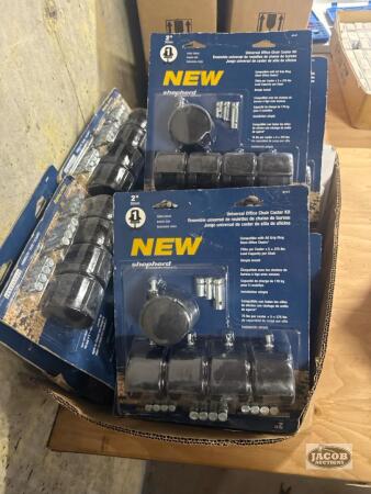 15 packages of chair caster kits